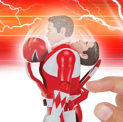 Mighty Morphin Power Rangers Auto Morphin Red Ranger Series 2 Figure MMPR Re-Ignition S2
