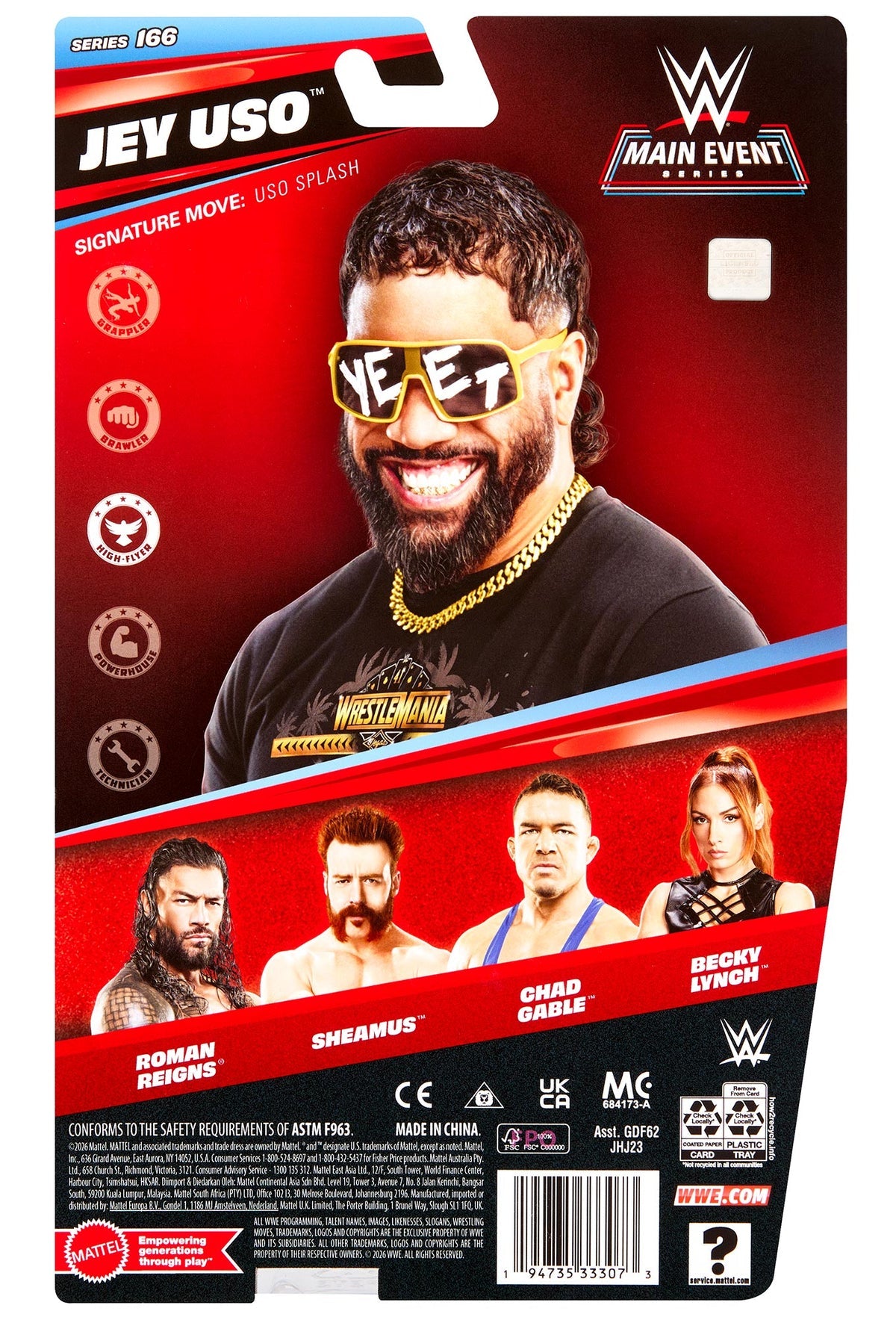 WWE Main Event Series 166 figures