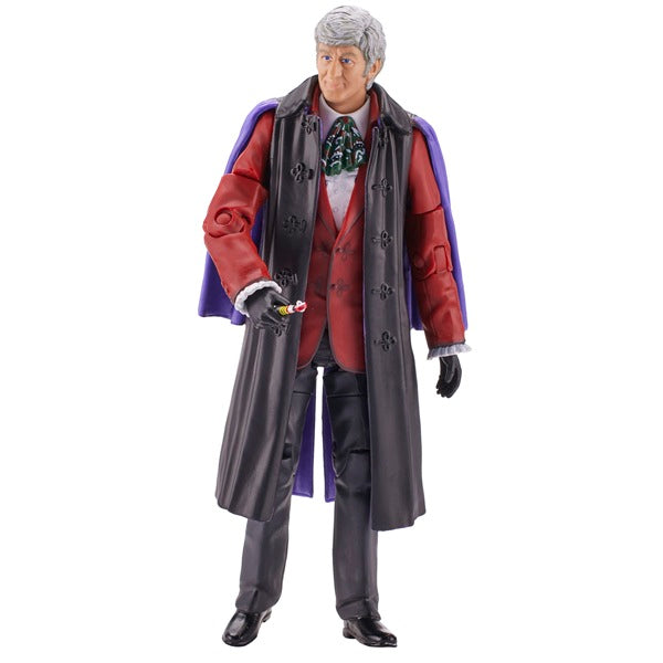 Doctor Who Classic Third 3rd Doctor and Sonic Screwdriver figure set Vortex Edition toy