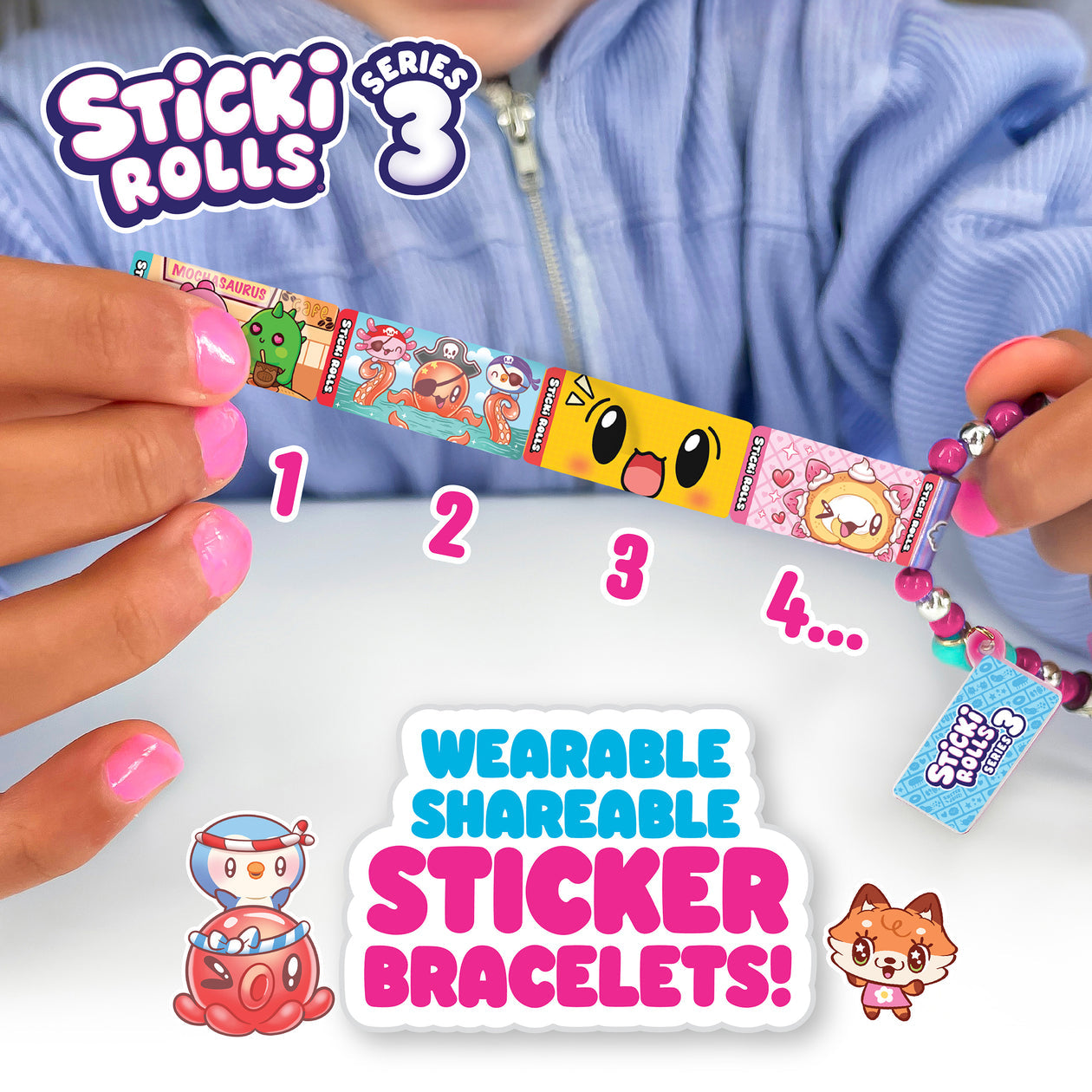 Sticki Rolls Sticki Station Series 3 320 stickers