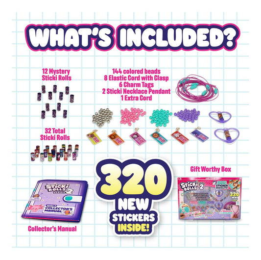 Sticki Rolls Sticki Station Series 2 320 stickers