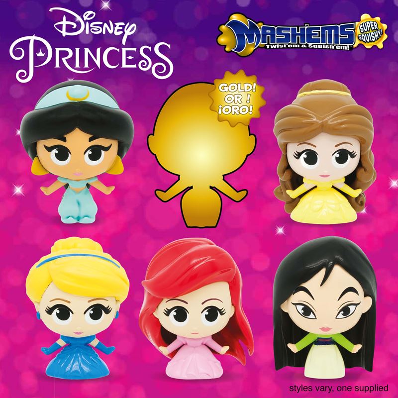 Mash'ems Disney Princess Bundle (3 Mash'ems)