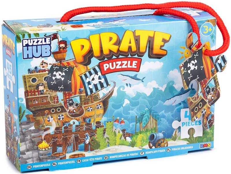 Pirate Adventures Jigsaw Puzzle 45 pieces 40x30cm