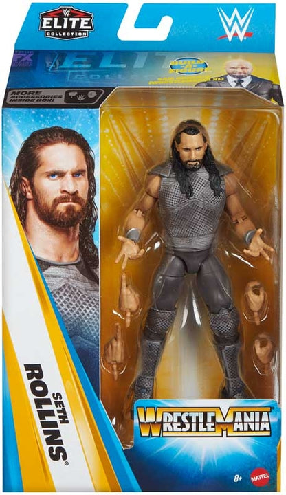 WWE Wrestlemania Seth Rollins Elite Figure