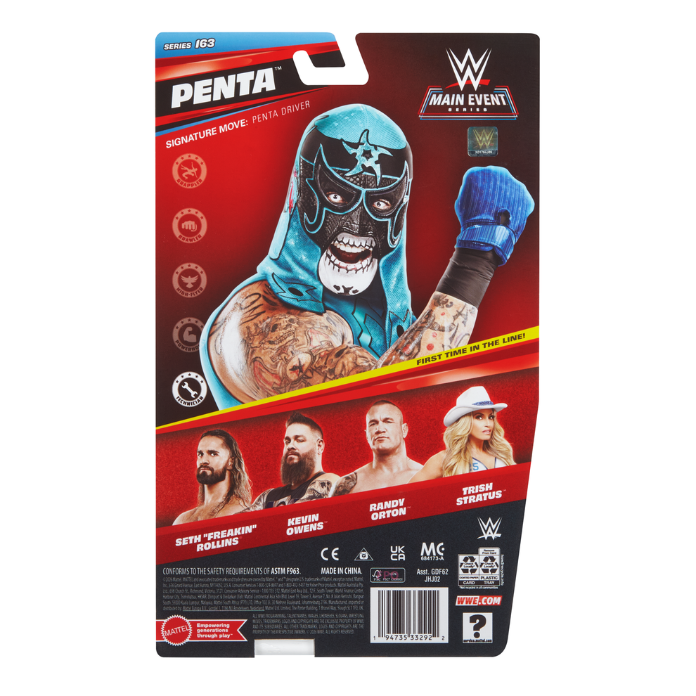 WWE Main Event Series 163 figures