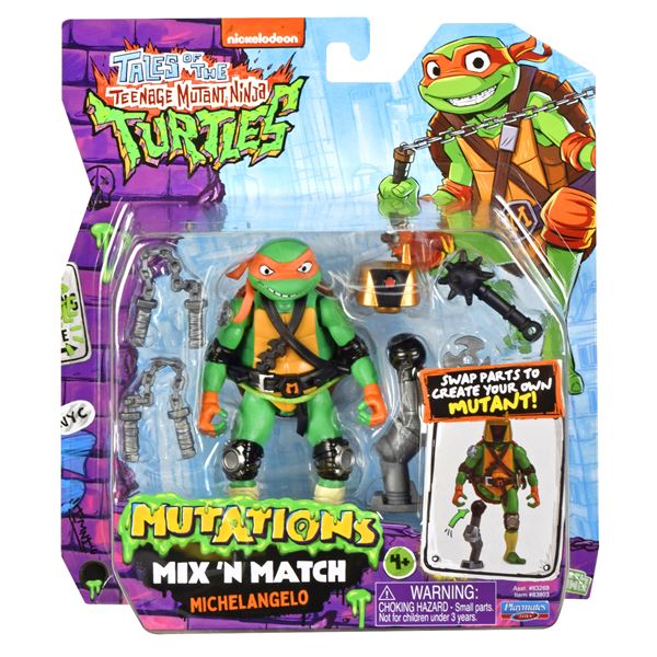 Tales of Teenage Mutant Ninja Turtles Mix and Match Michelangelo Figure