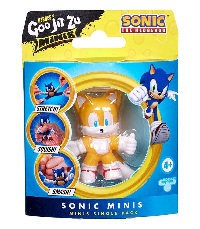 Heroes of Goo Jit Zu Sonic Minis Sonic The Hedgehog Tails figure