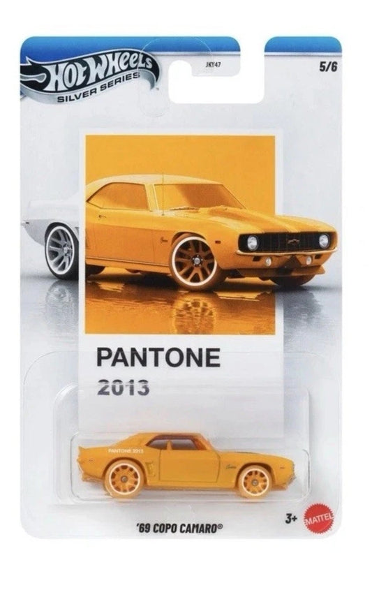 Hot Wheels Silver Series Pantone 2013 69 Copo Camaro