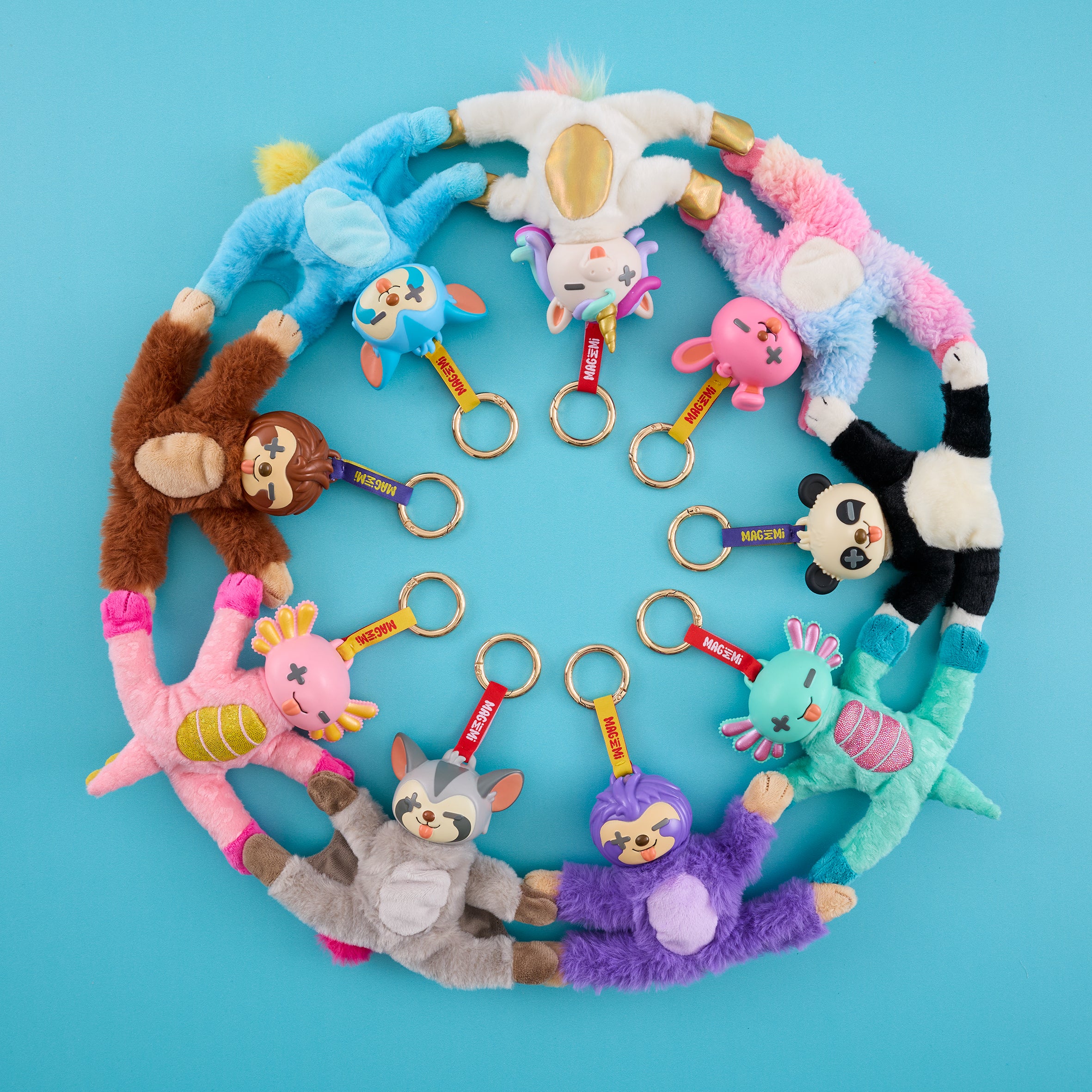 Mag Mi Mi Classic Magnetic Plushie Bag Clip / keyring – CM Toys