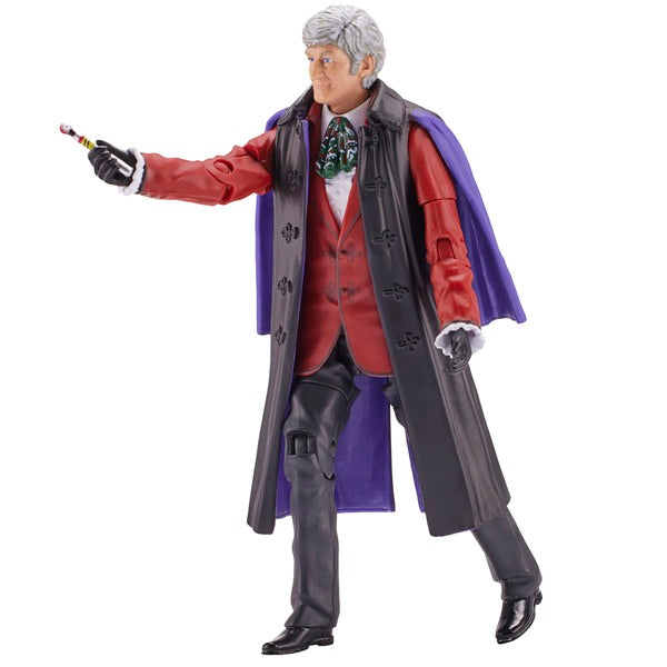 Doctor Who Classic Third 3rd Doctor and Sonic Screwdriver figure set Vortex Edition toy