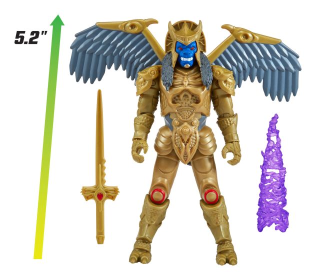Mighty Morphin Power Rangers Alien Goldar Figure MMPR Re-Ignition
