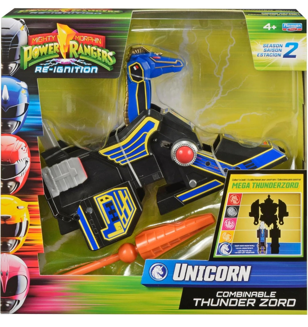 Mighty Morphin Power Rangers Re-Ignition Unicorn Thunder Zord Series 2 S2