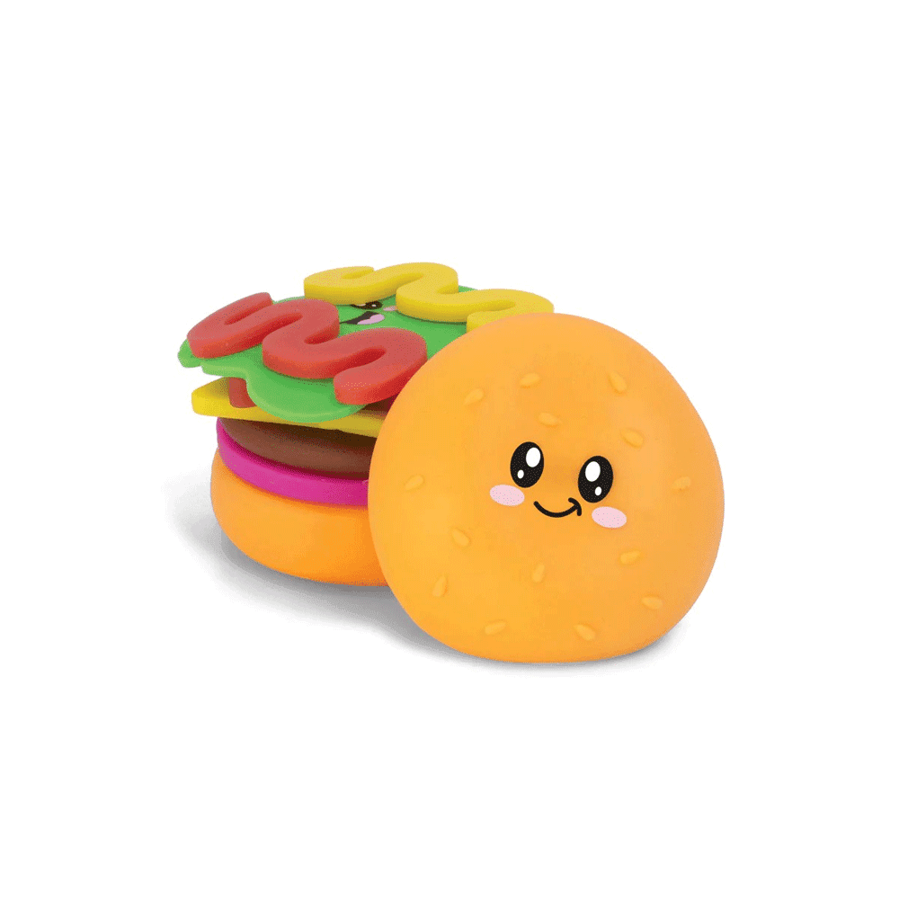 HGL Fidget Burger Squishy Sensory Anxiety Stress Toy