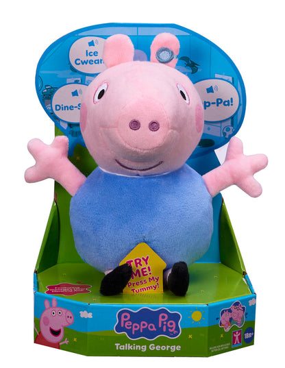 Peppa Pig Talking George Plush Toy with hearing aid