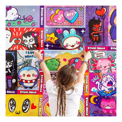 Sticki Rolls Jumbo Sticki 3 Pack Stickers