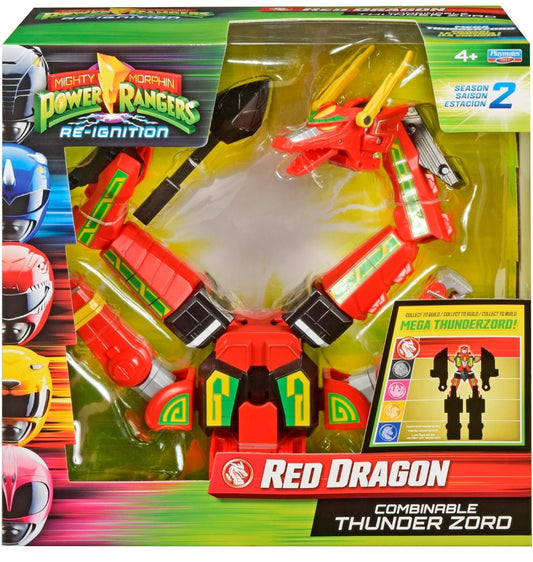 Mighty Morphin Power Rangers Re-Ignition Red Dragon Thunder Zord Series 2 S2