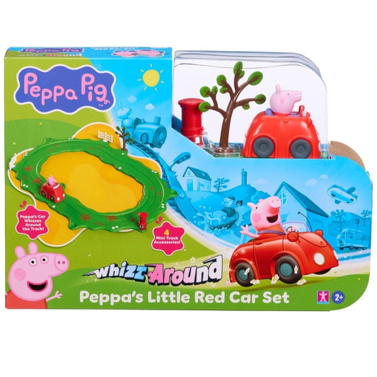 Peppa Pig Whizz Around Peppas Little Red Car Set Toy