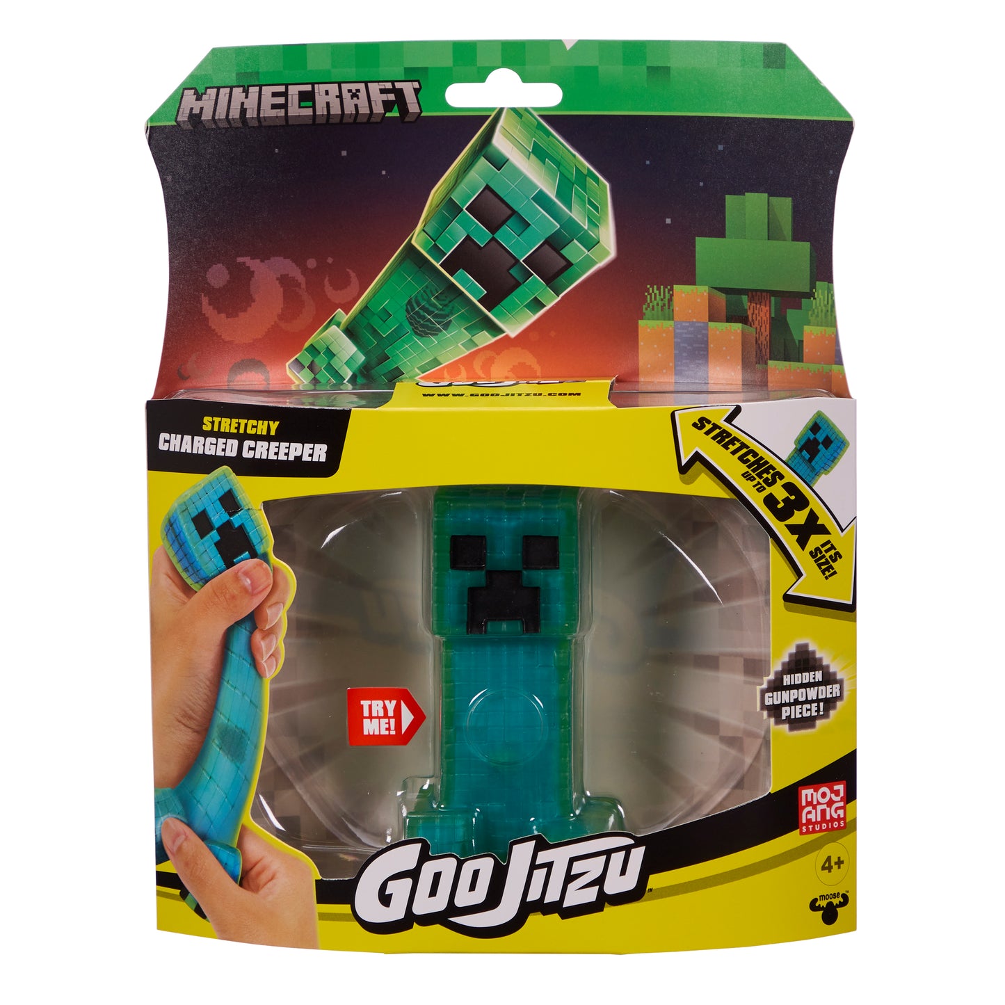 Heroes of Goo Jit Zu Minecraft Charged Creeper Figure