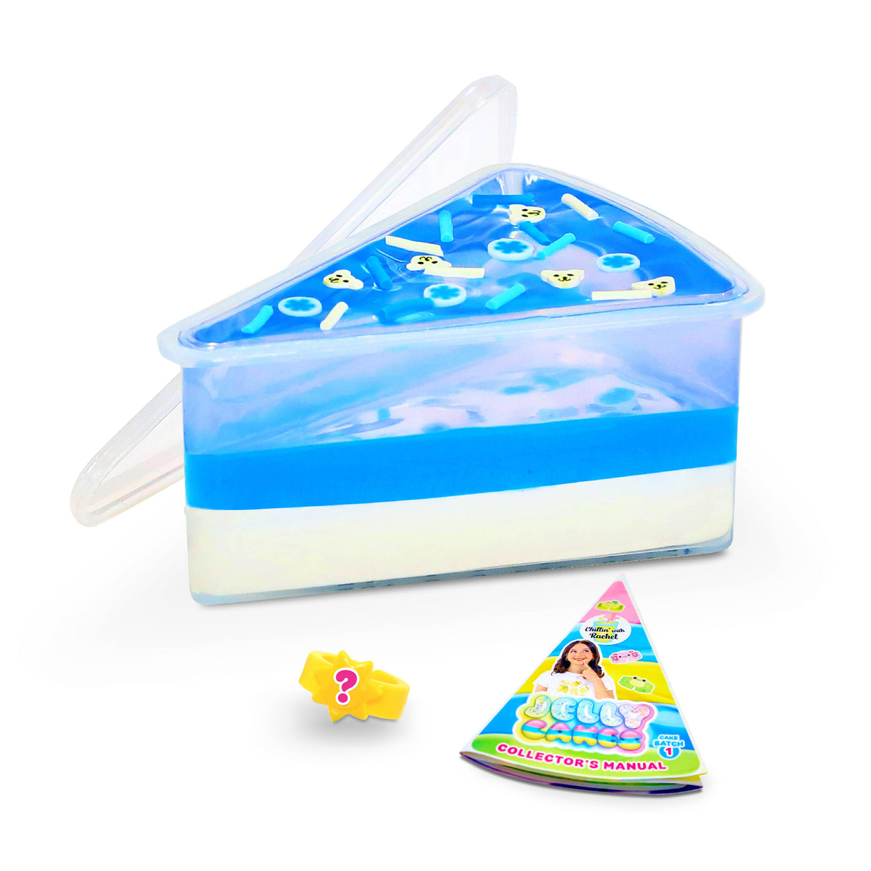 Jelly Cakes Chillin Cake XL Series 1 Chillin with Rachel sensory toy
