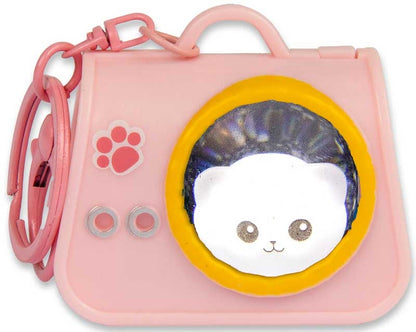 Light up Pet Carrier Keychain