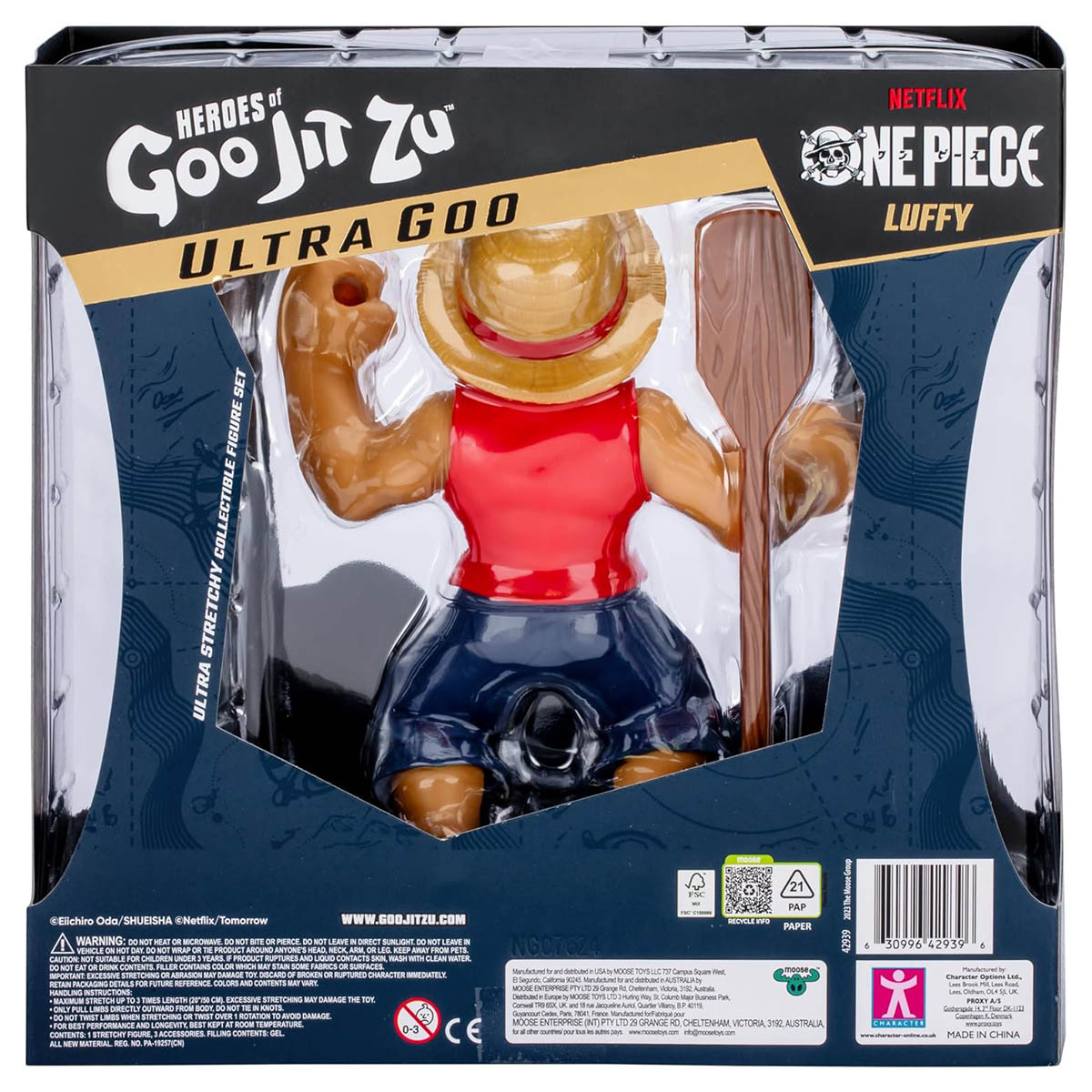 Heroes of Goo Jit Zu One Piece luffy Figure Ultra Goo