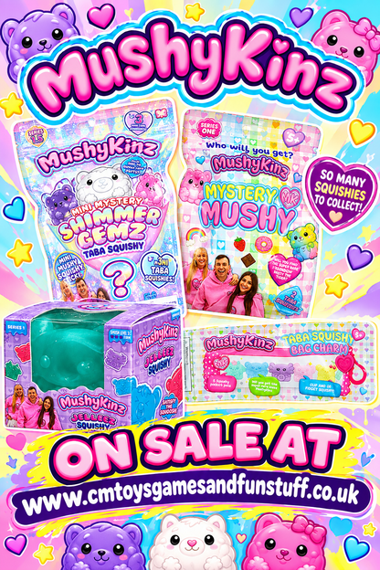 Mushykinz Jelleez Sensory Fidget Toy Assorted Colours