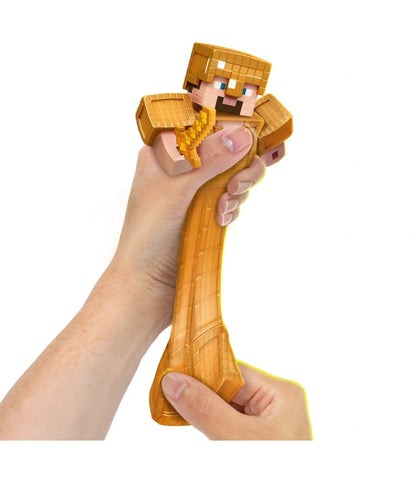 Heroes of Goo Jit Zu Minecraft Golden Armor Steve Figure