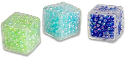 Scrunchems ASMR Mini Crunch Cubes 3 pack Squishy Sensory Fidget Toys Assorted Colours