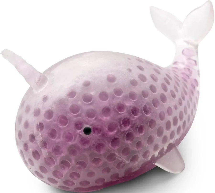 HGL Squeeze Bead Narwhal Squishy Sensory Fidget Anxiety Stress Toy