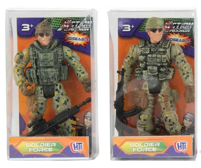 Action Mission Soldier Force Toy Figure Assorted