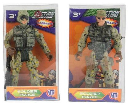 Action Mission Soldier Force Toy Figure Assorted