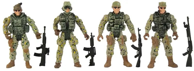 Action Mission Soldier Force Toy Figure Assorted